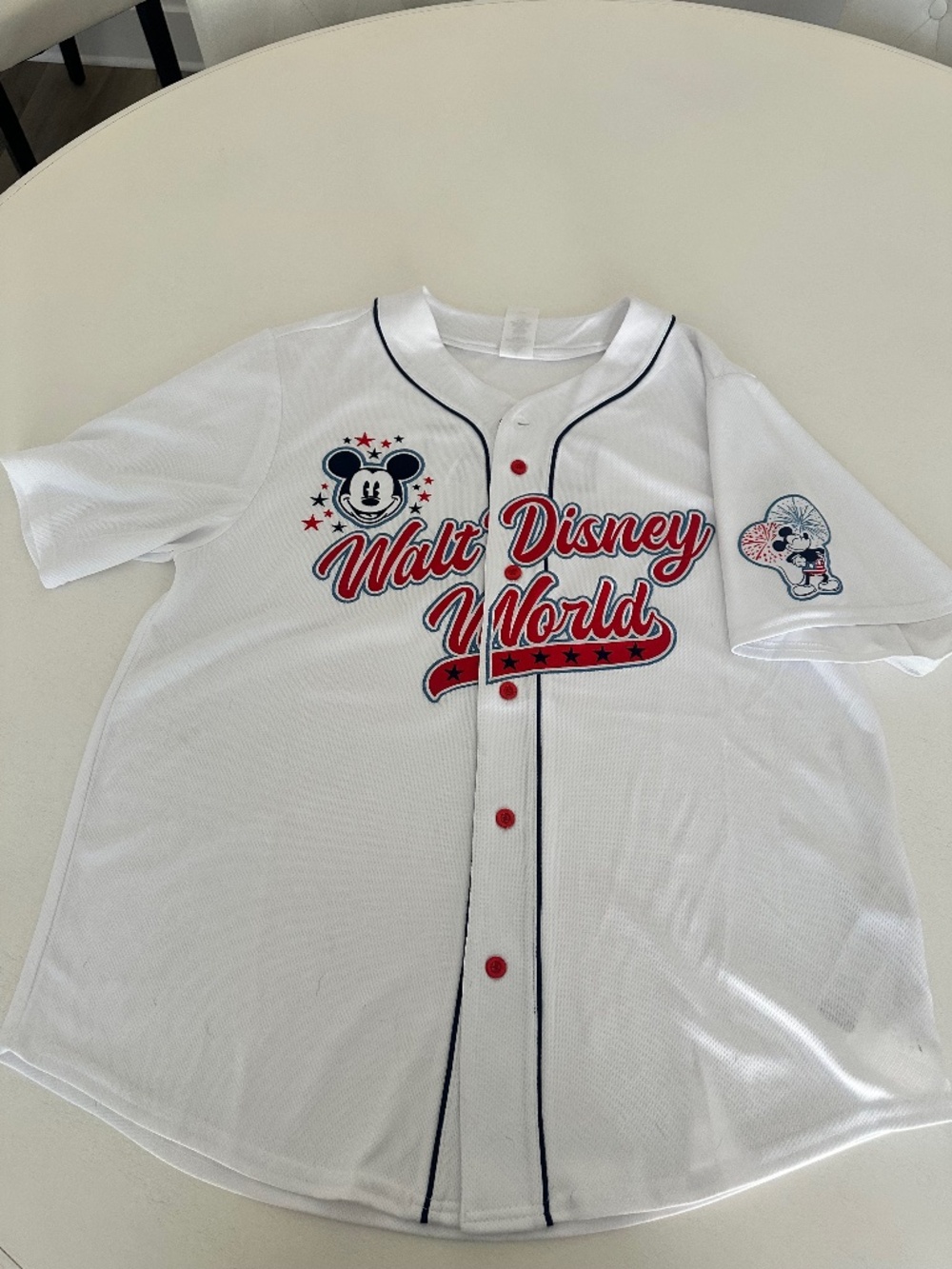 Disney USA baseball jersey